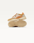 Baskets basses Laura - Beige crème gris clair