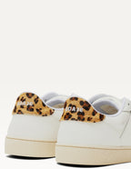 Baskets basses Marie - Gris clair blanc pony