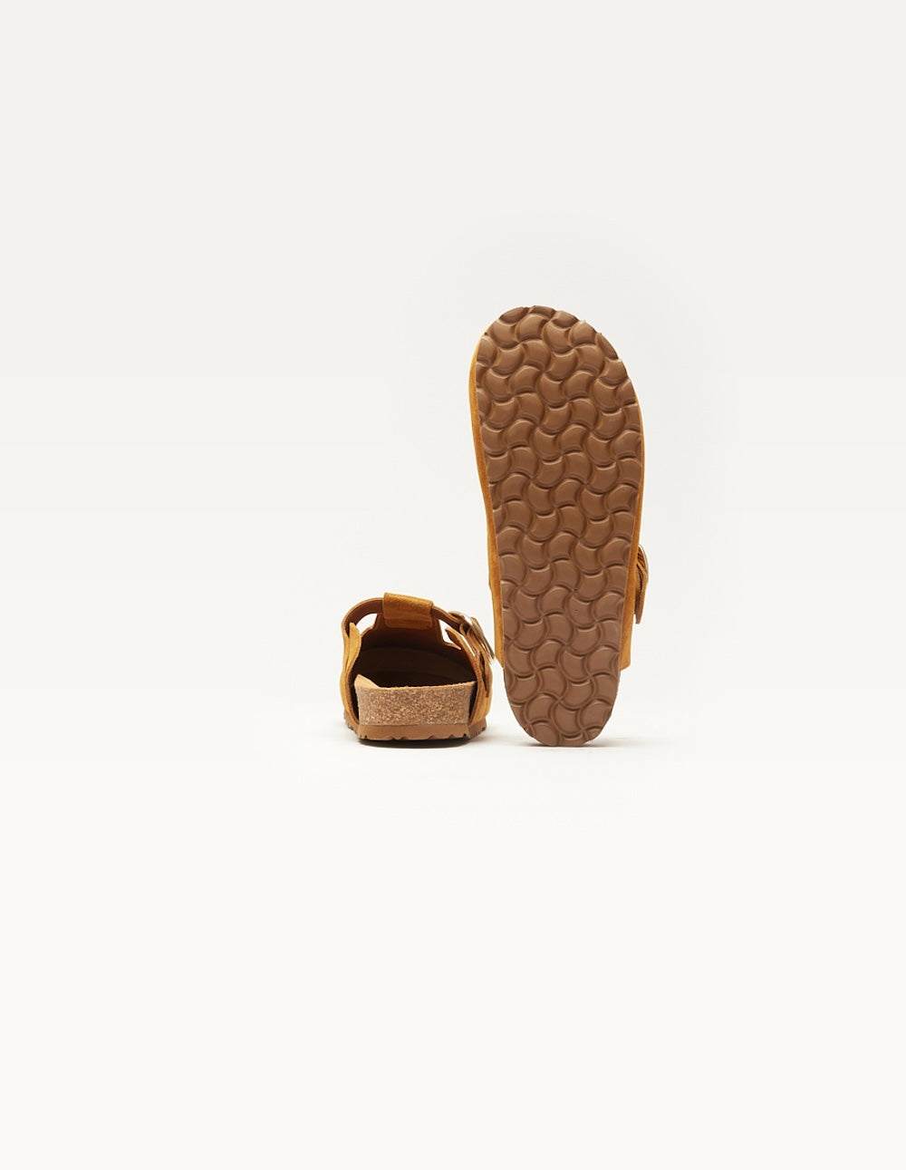 Matilda Mules - Beige Suede