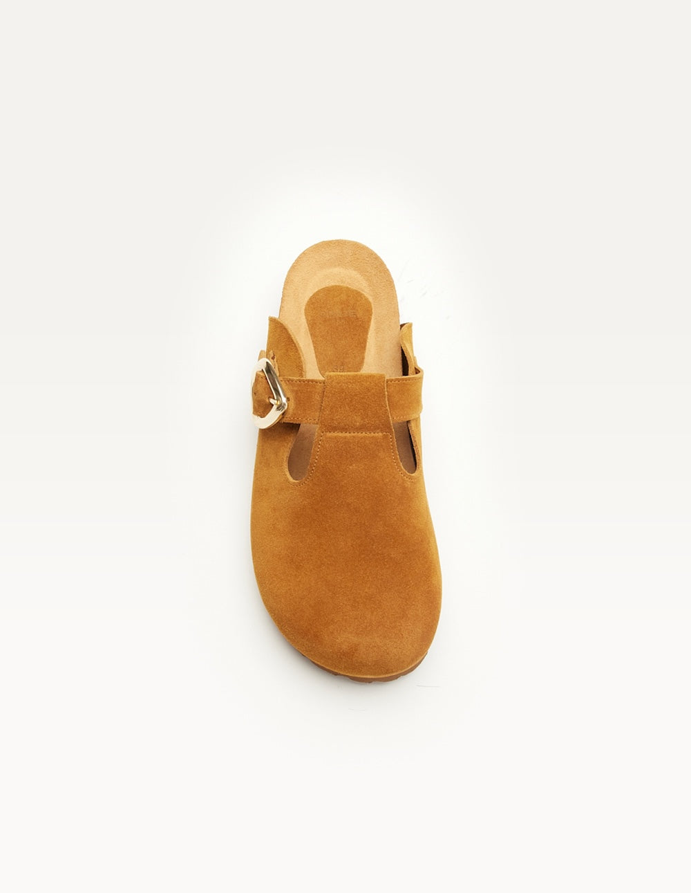 Matilda Mules - Beige Suede