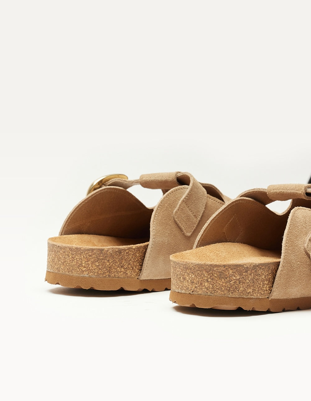Matilda Mules - Suede taupe