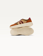 Baskets basses Nino - Ambre kaki beige