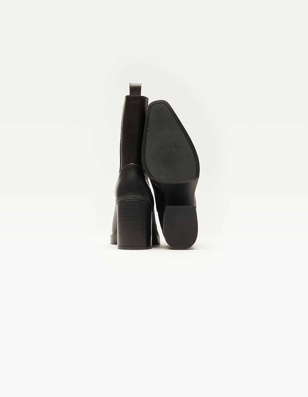 Paola ankle boots - Cuir noir