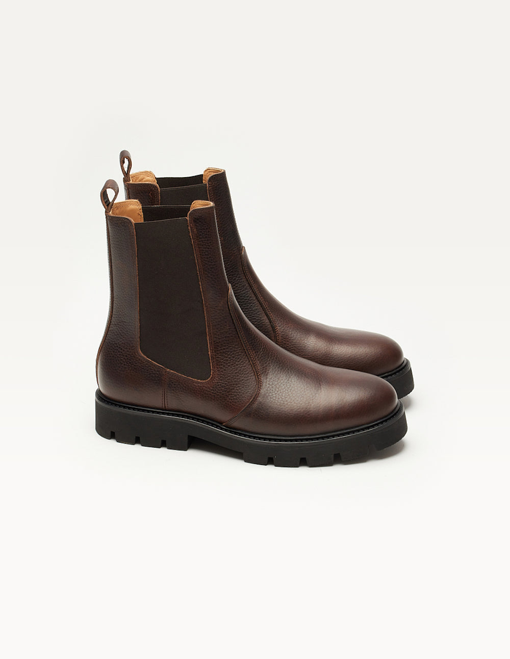 Raoul Bottines - Brown Grain Pull Up Cure