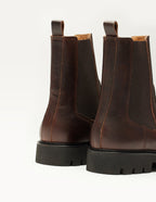 Raoul Bottines - Brown Grain Pull Up Cure