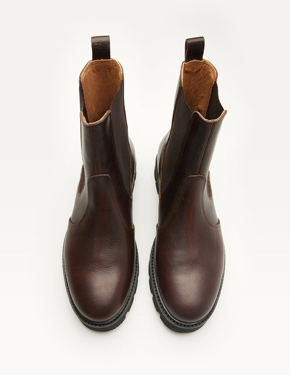 Raoul Bottines - Brown Grain Pull Up Cure
