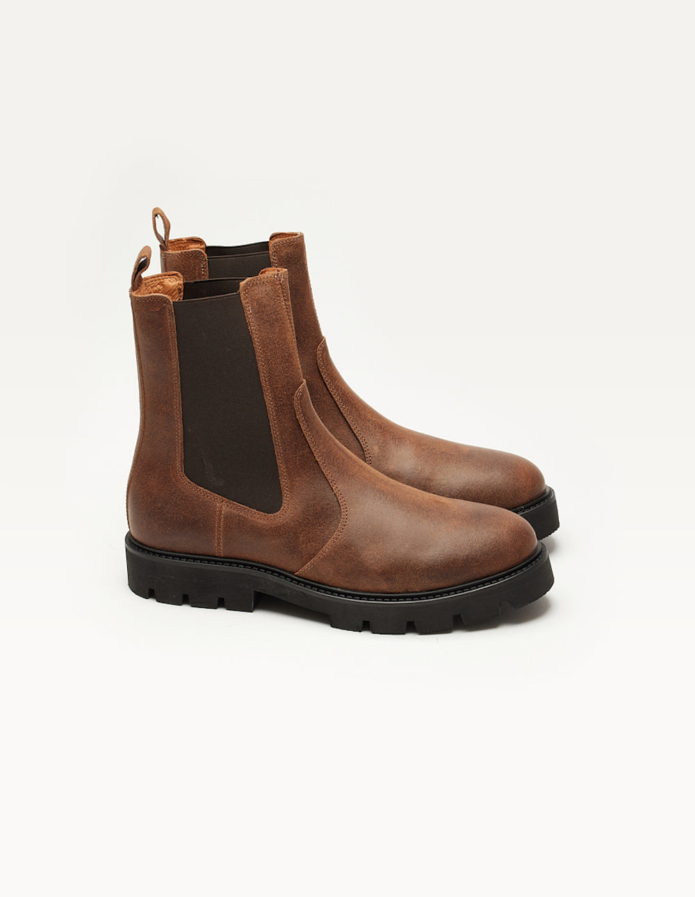 Raoul Bottines - Brown Huile Suede