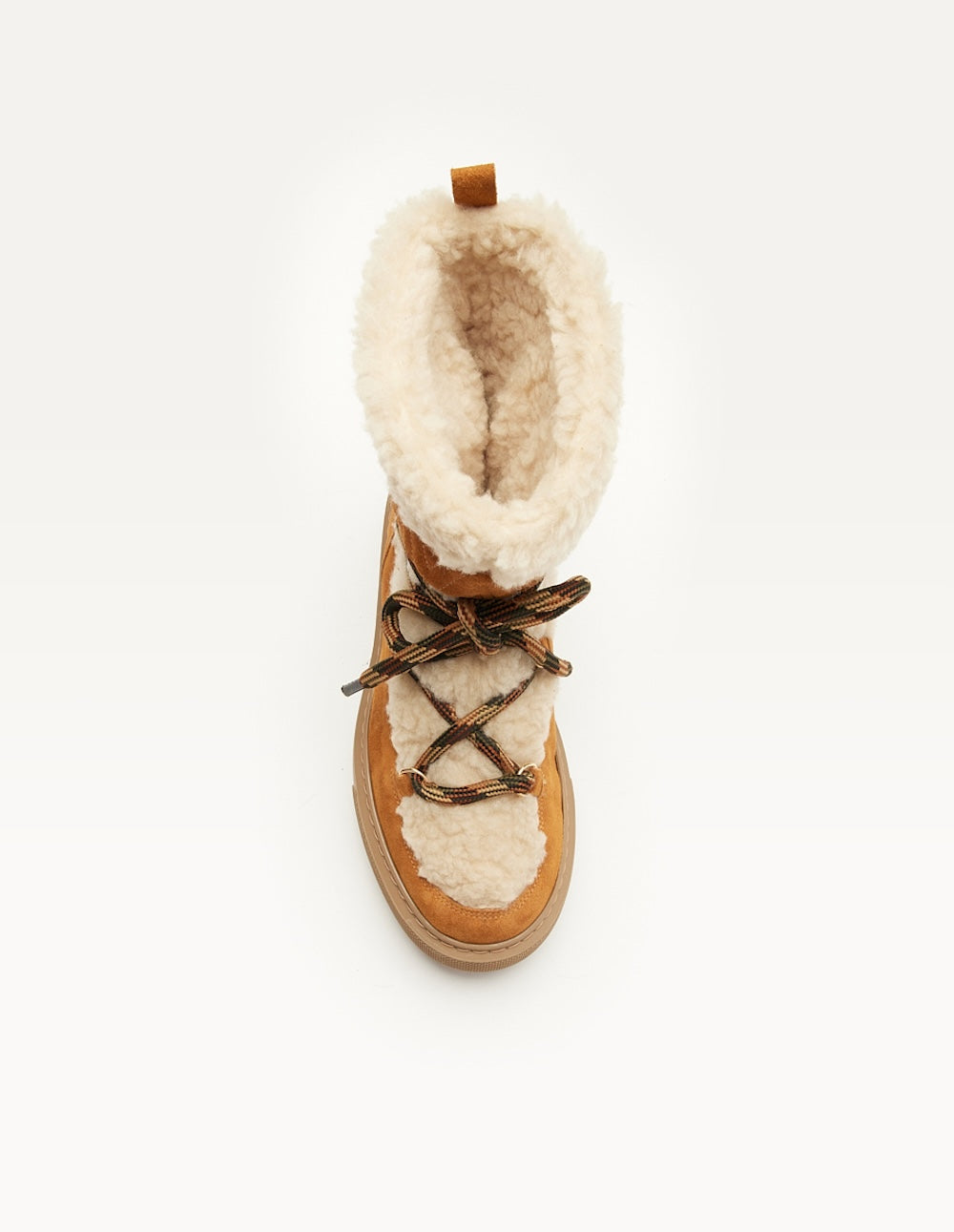 Sarah's Four-Red Bottes - Amber Suede