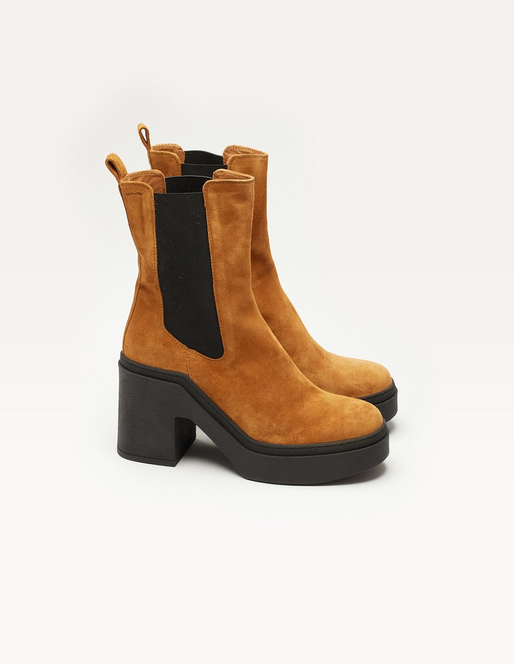 Sophie ankle boots - ambre suède