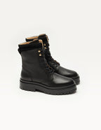 Tamara laced ankle boots - Cuir noir