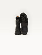 Tamara laced ankle boots - Cuir noir