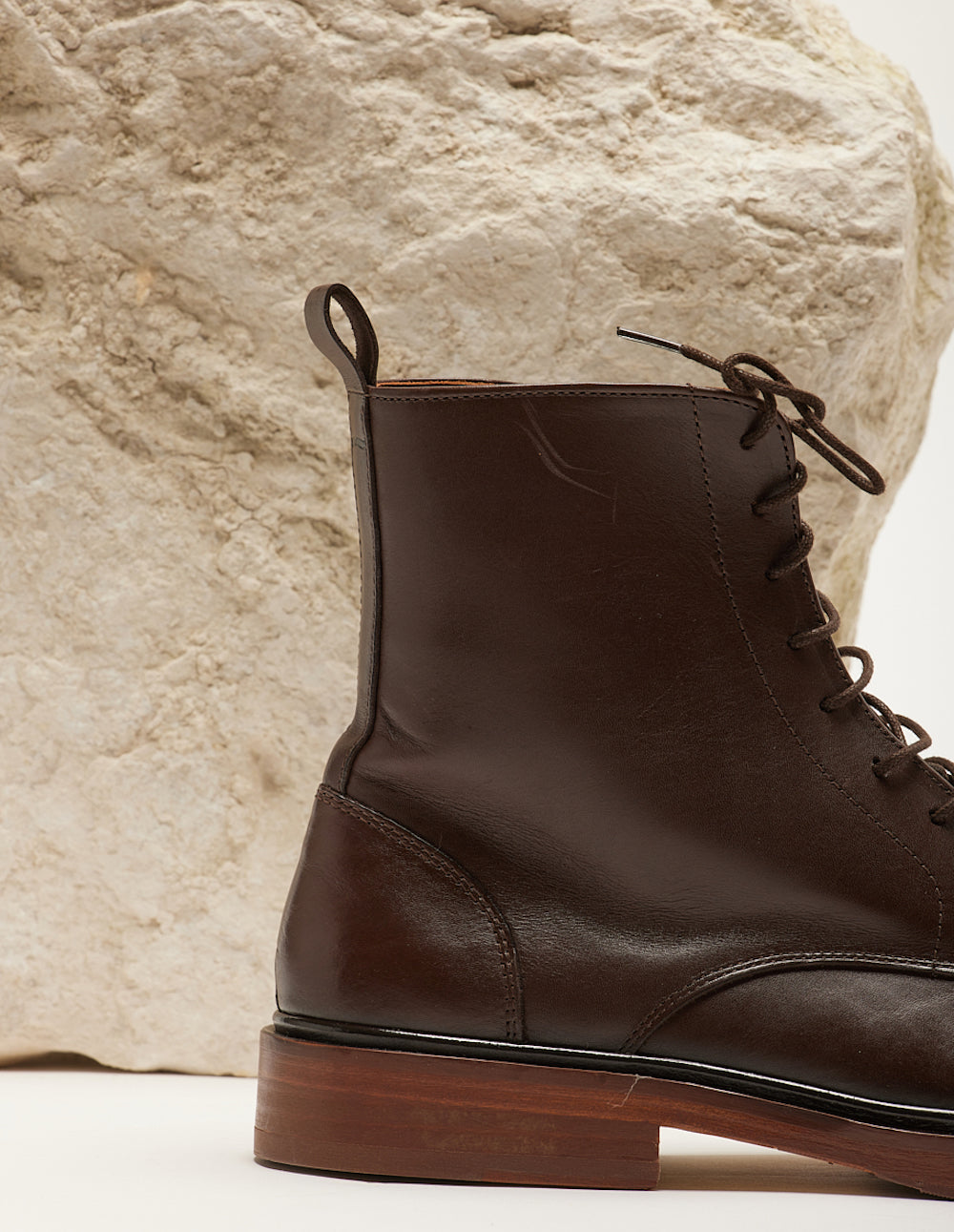 Timothée ankle boots - brown color