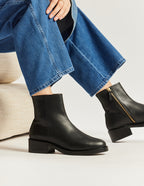 Bottines Virginie - Cuir noir