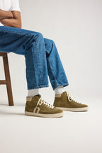 Baskets booties Alexis - Kaki