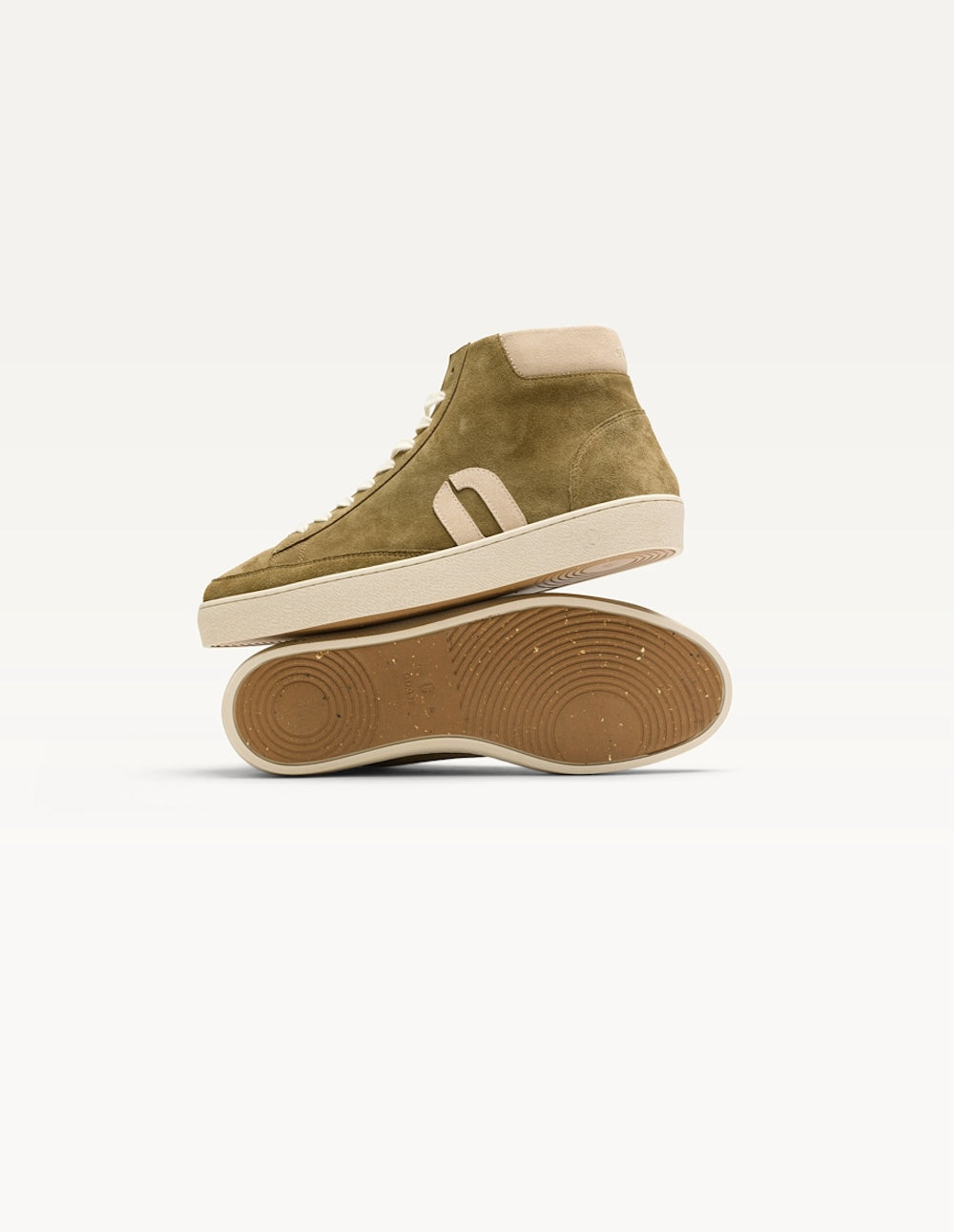 Baskets booties Alexis - Kaki