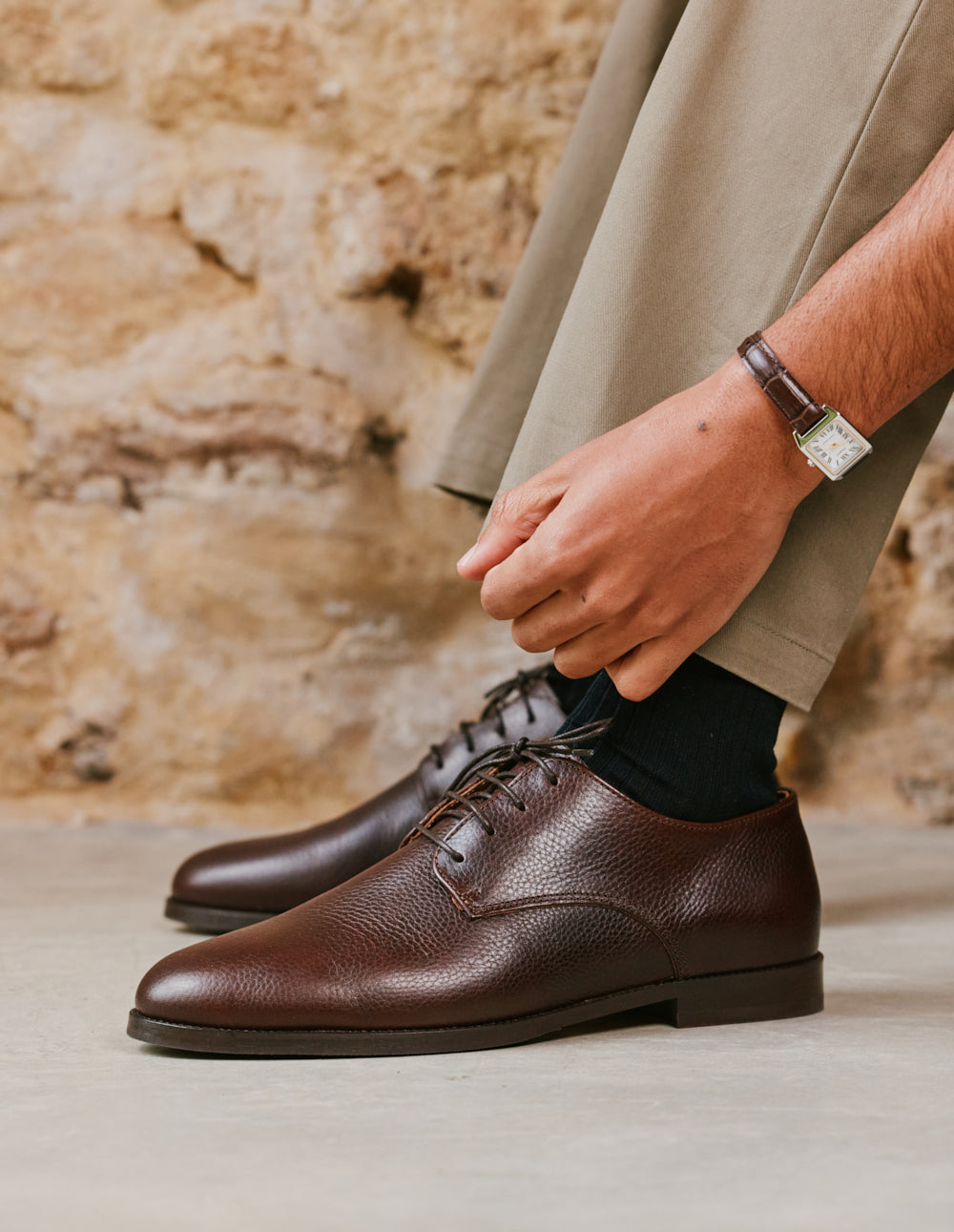 Derbies Alphonse - Pull-up Maroon