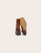 Brune ankle boots - Brown suède