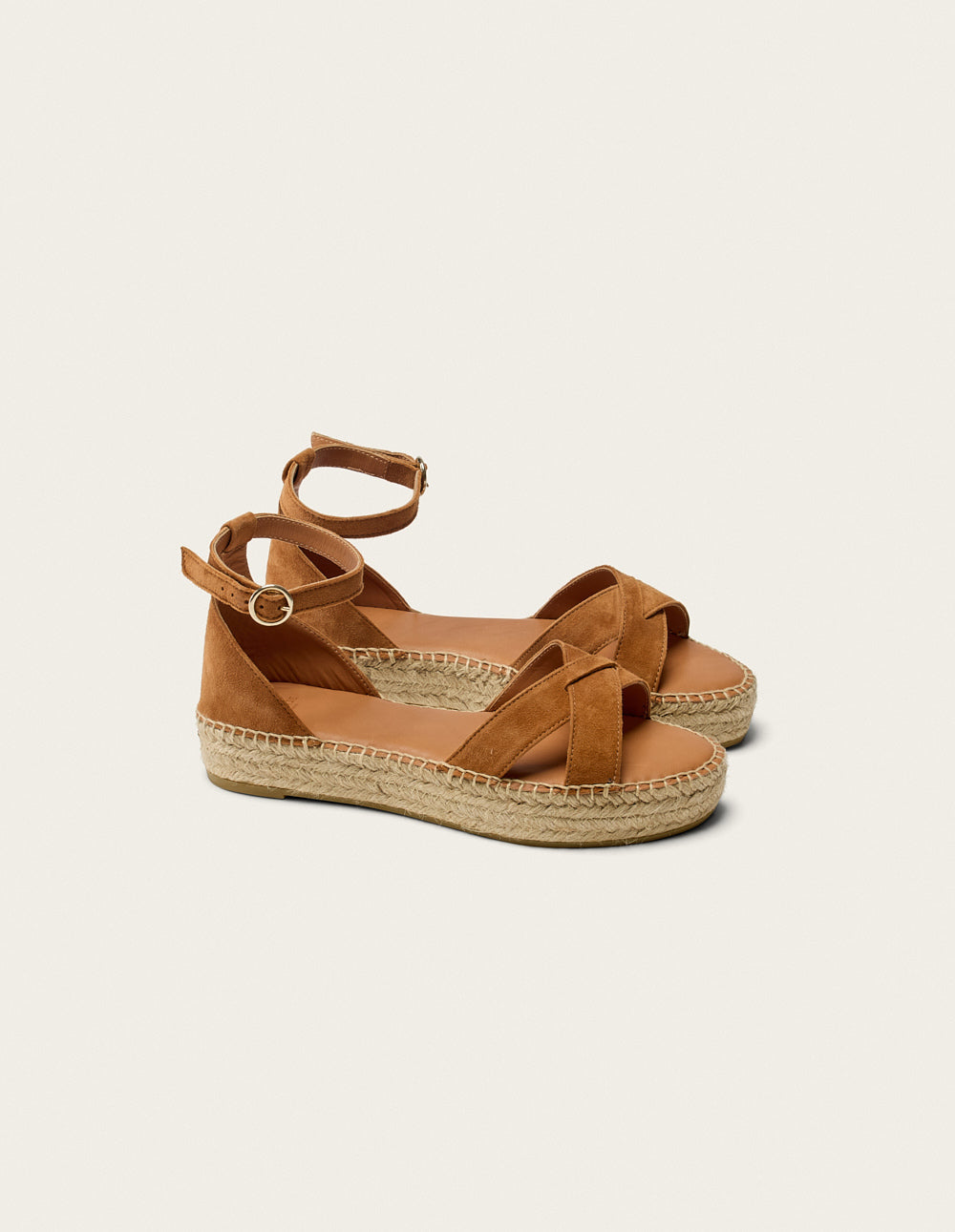 Catherine espadrilles - brown suede