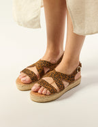 Espadrilles Chantal - Leopard suede