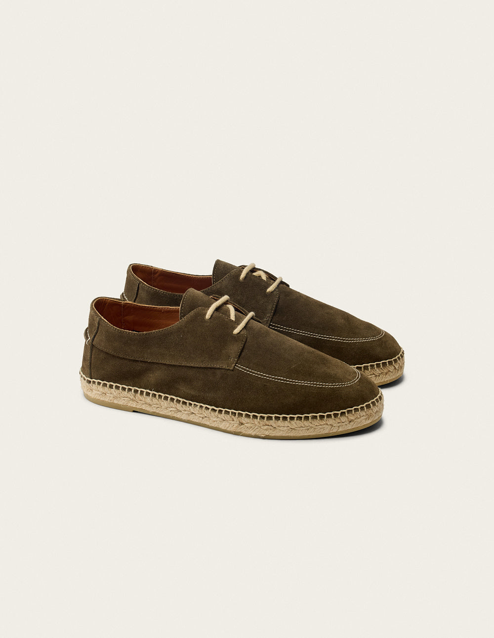 Espadrilles Charles - Suede kaki