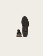 Derbies Denise - Cuir python verni noir