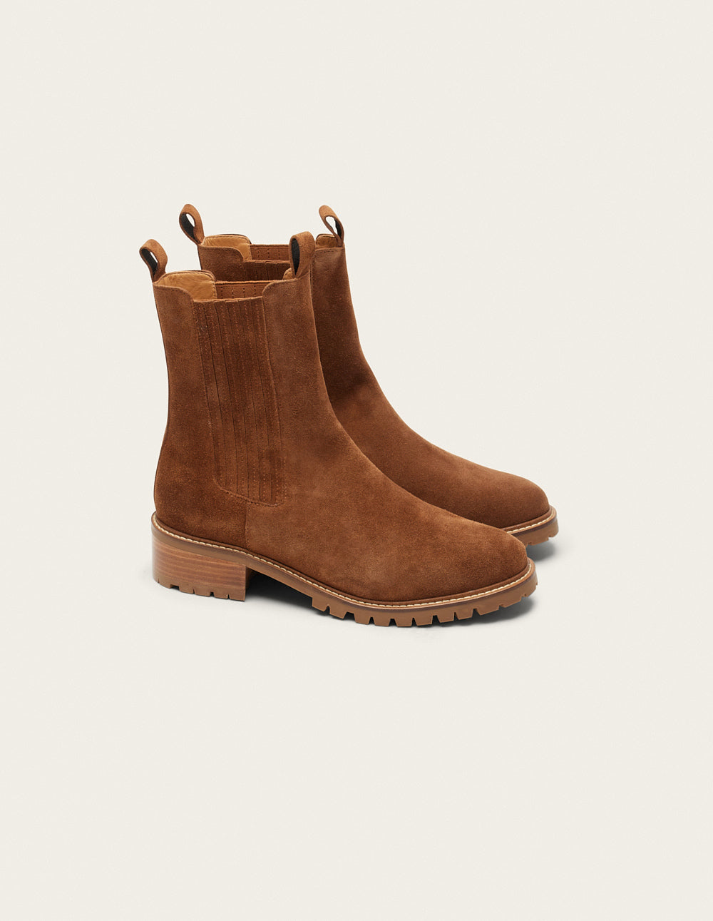 Dorianne ankle boots - brown suede
