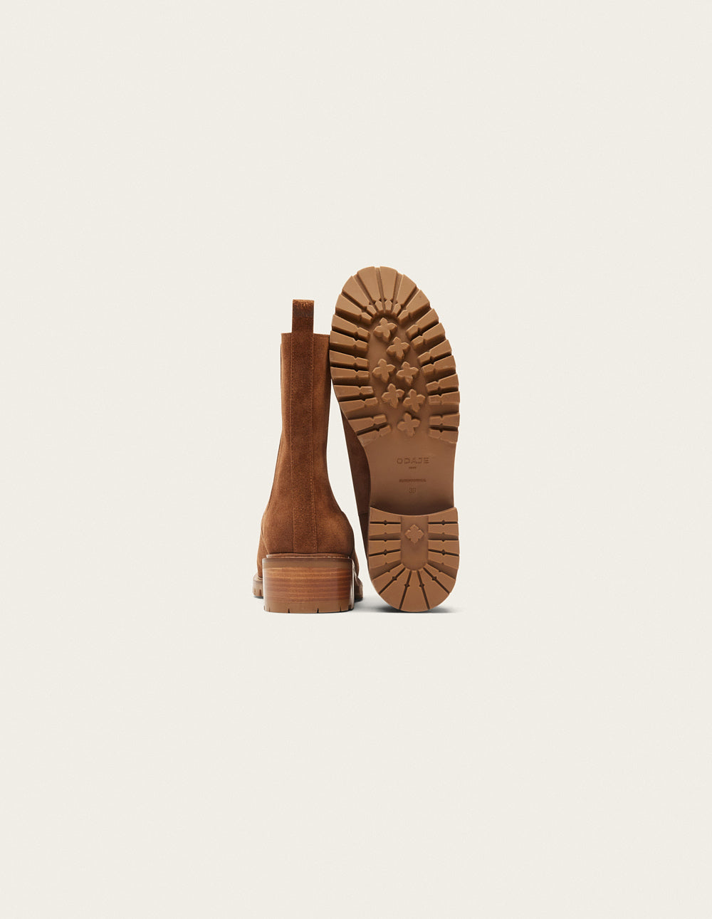 Dorianne ankle boots - brown suede