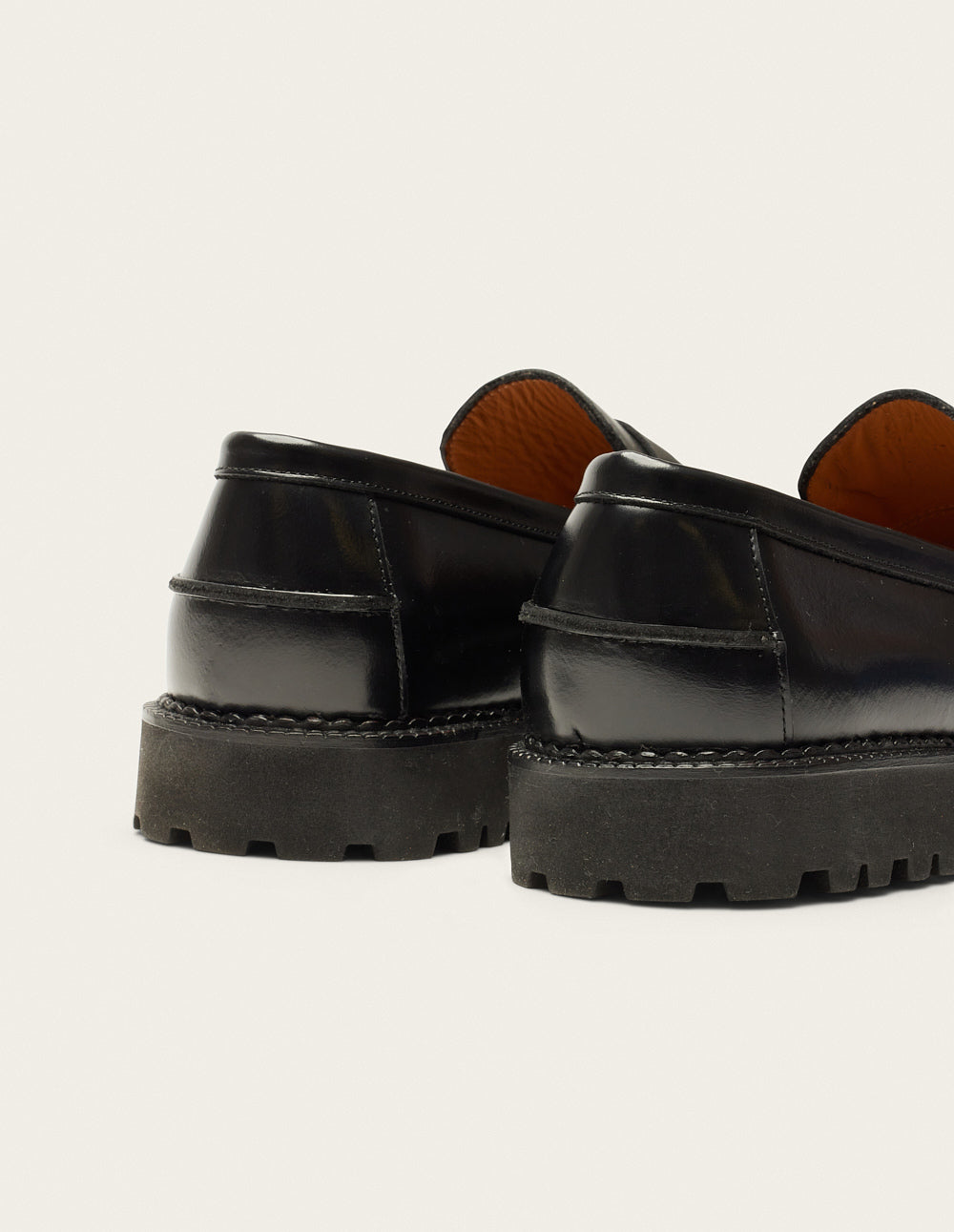 Elliot moccasins - Cuir box noir