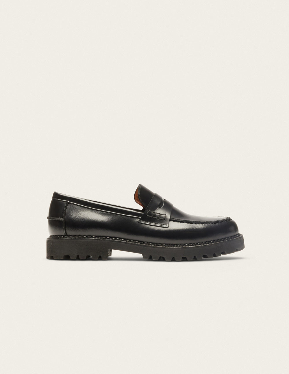 Elliot moccasins - Cuir box noir