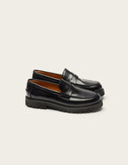 Elliot moccasins - Cuir box noir