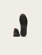 Elliot moccasins - Pampilles cuir noir