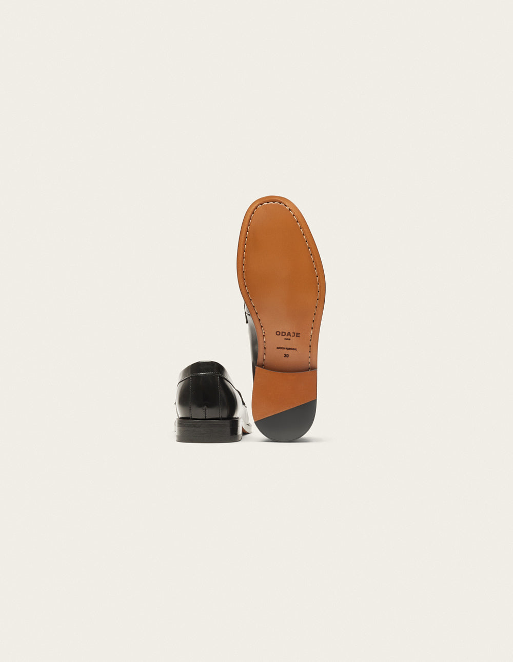 Fanny Moccasins - Cuir box noir