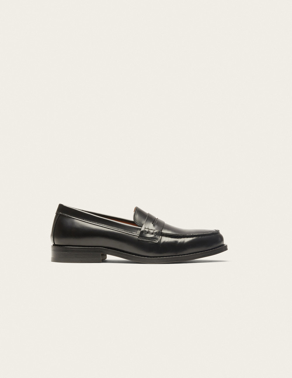 Fanny Moccasins - Cuir box noir