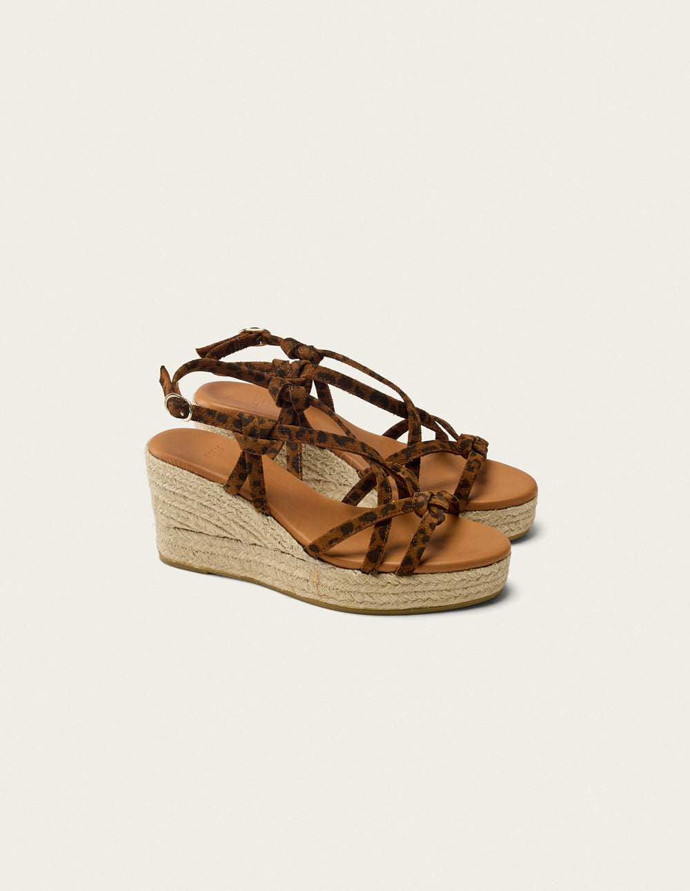 Fidi Espadrilles - Leopard Suede