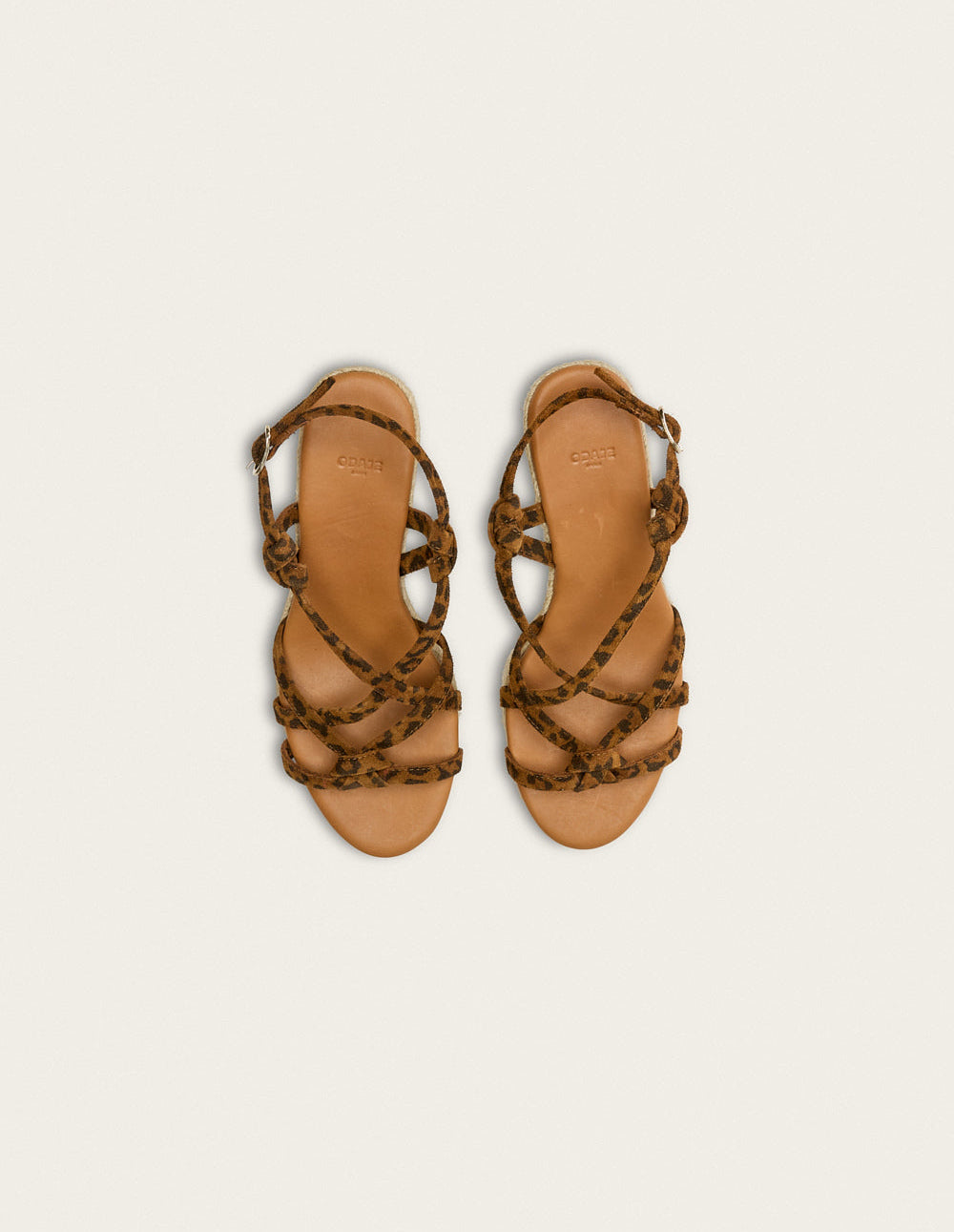 Fidi Espadrilles - Leopard Suede