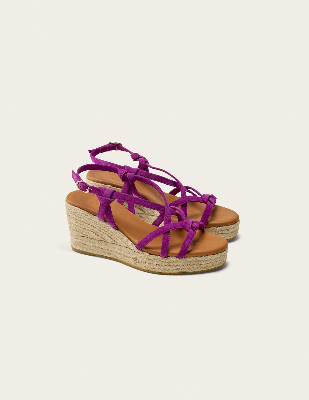 Fidi Espadrilles - Magenta Suede