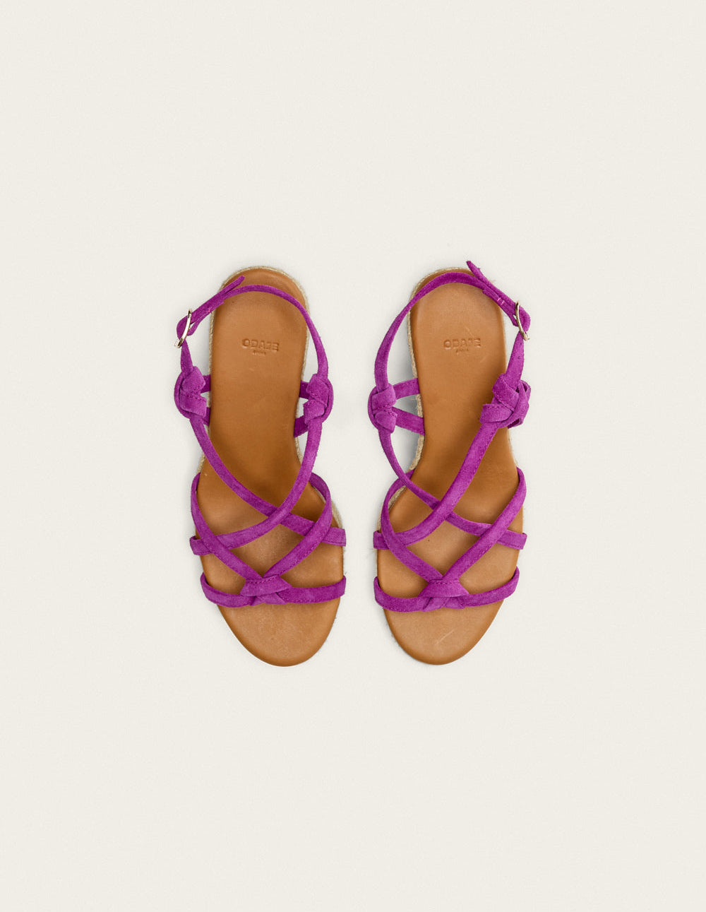Fidi Espadrilles - Magenta Suede