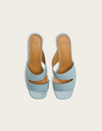 Mules Fika - Cuir ciel