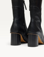 Frida ankle boots - Cuir noir
