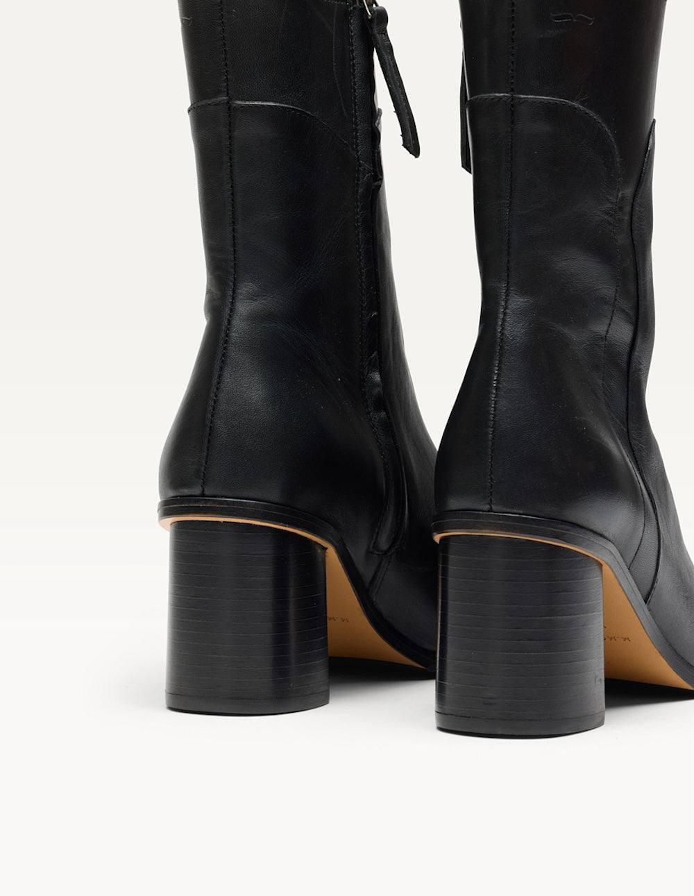 Frida ankle boots - Cuir noir