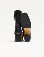 Frida ankle boots - Cuir noir
