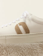 Baskets basses Gabin - Blanc gris