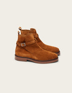 Gaetan ankle boots - brown suede
