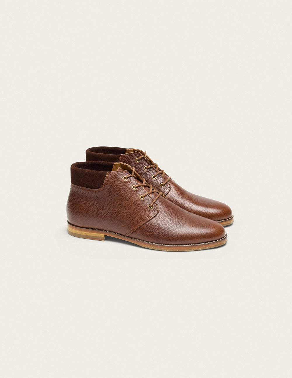 Gaultier Bottines - Pull-up Grainé Brown