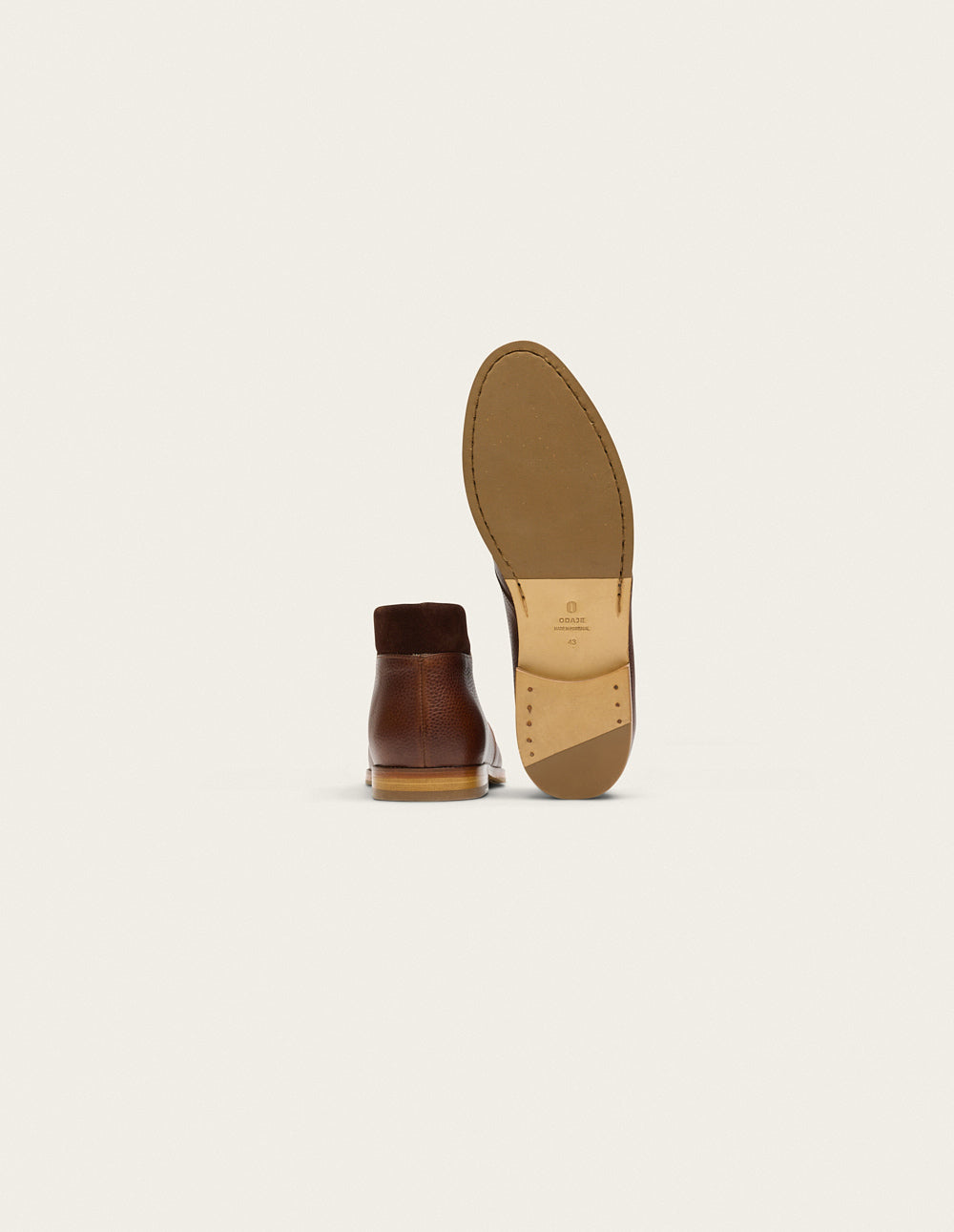 Gaultier Bottines - Pull-up Grainé Brown
