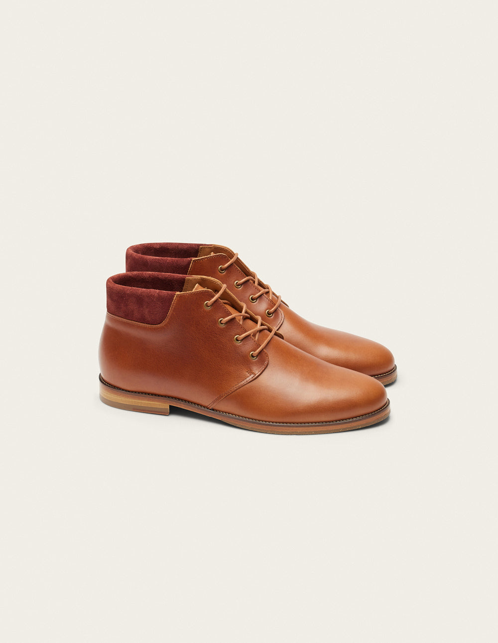 Bottines Gaultier - Terracotta pull-up wear