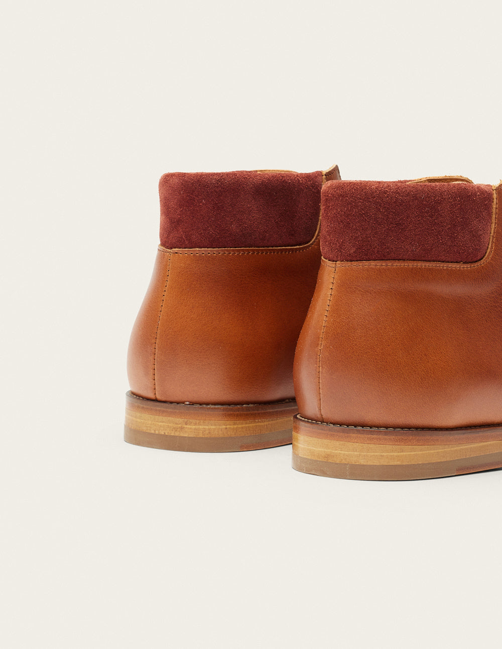 Bottines Gaultier - Terracotta pull-up wear