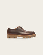 Derbies Gontran - Brown grain pull up leather