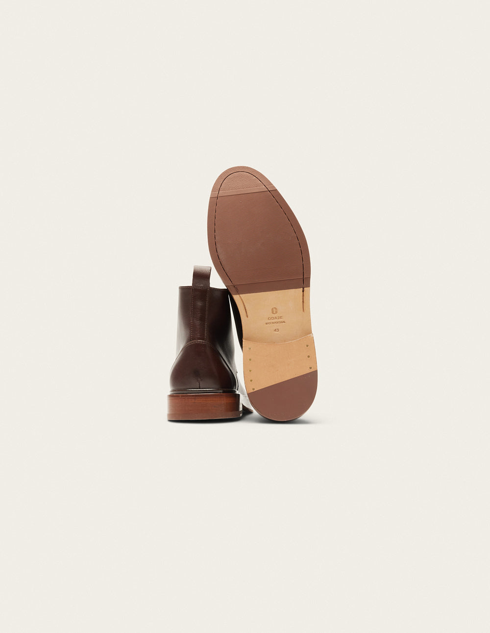 Guillaume Bottines - Brown leather