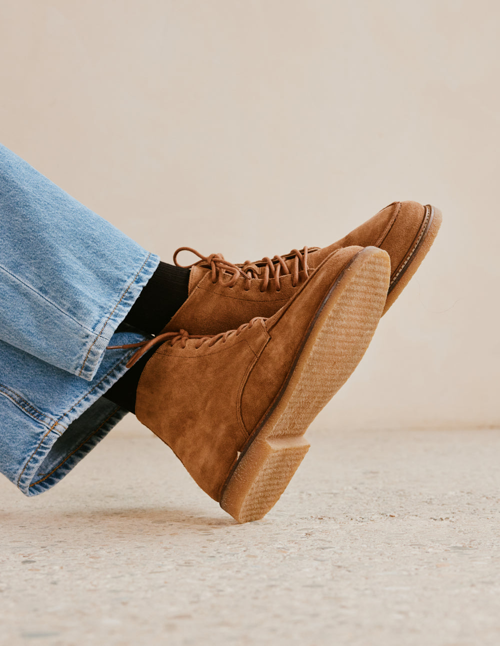 Bottines Hugo - Suede marron